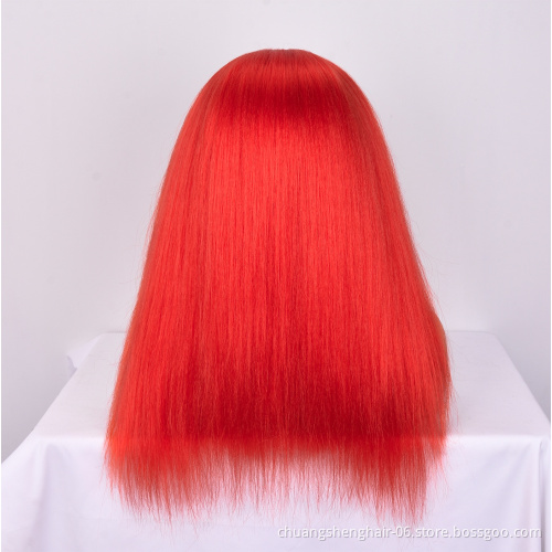 Hot sale supplier synthetic headband straight long wigs for black women 20 inches high quality No Glue toupee hair